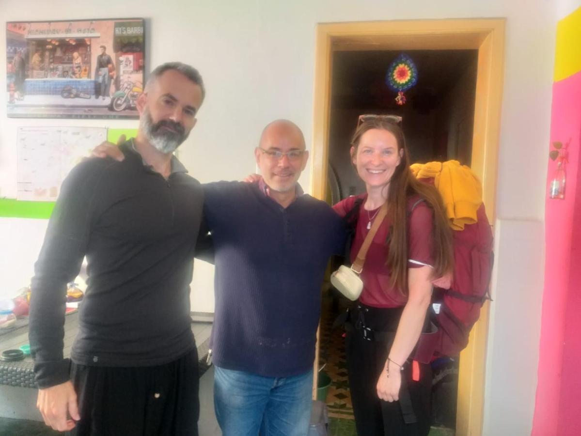 Hostal Azul Puebla Barrio El Alto Bagian luar foto