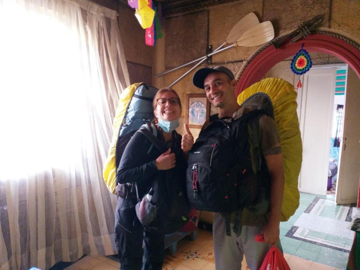 Hostal Azul Puebla Barrio El Alto Bagian luar foto