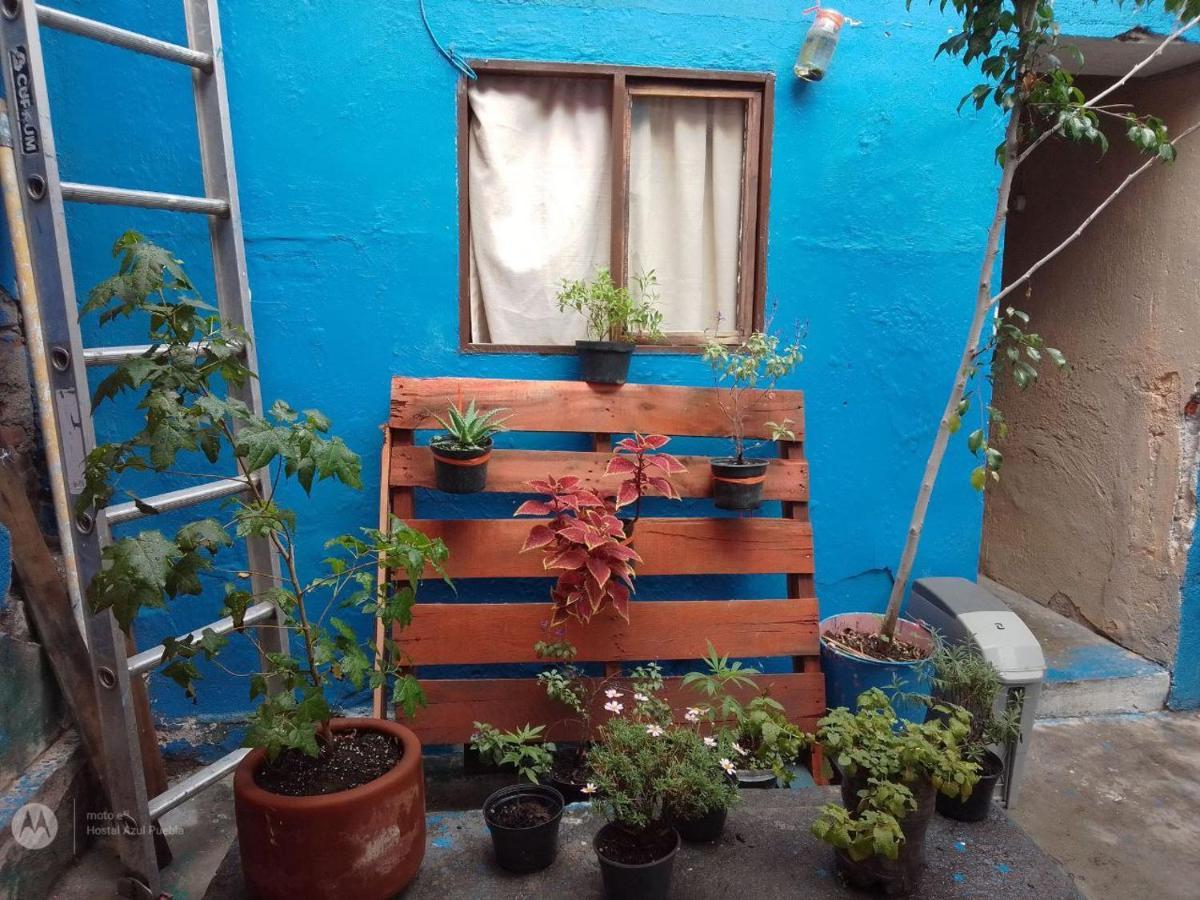 Hostal Azul Puebla Barrio El Alto Bagian luar foto