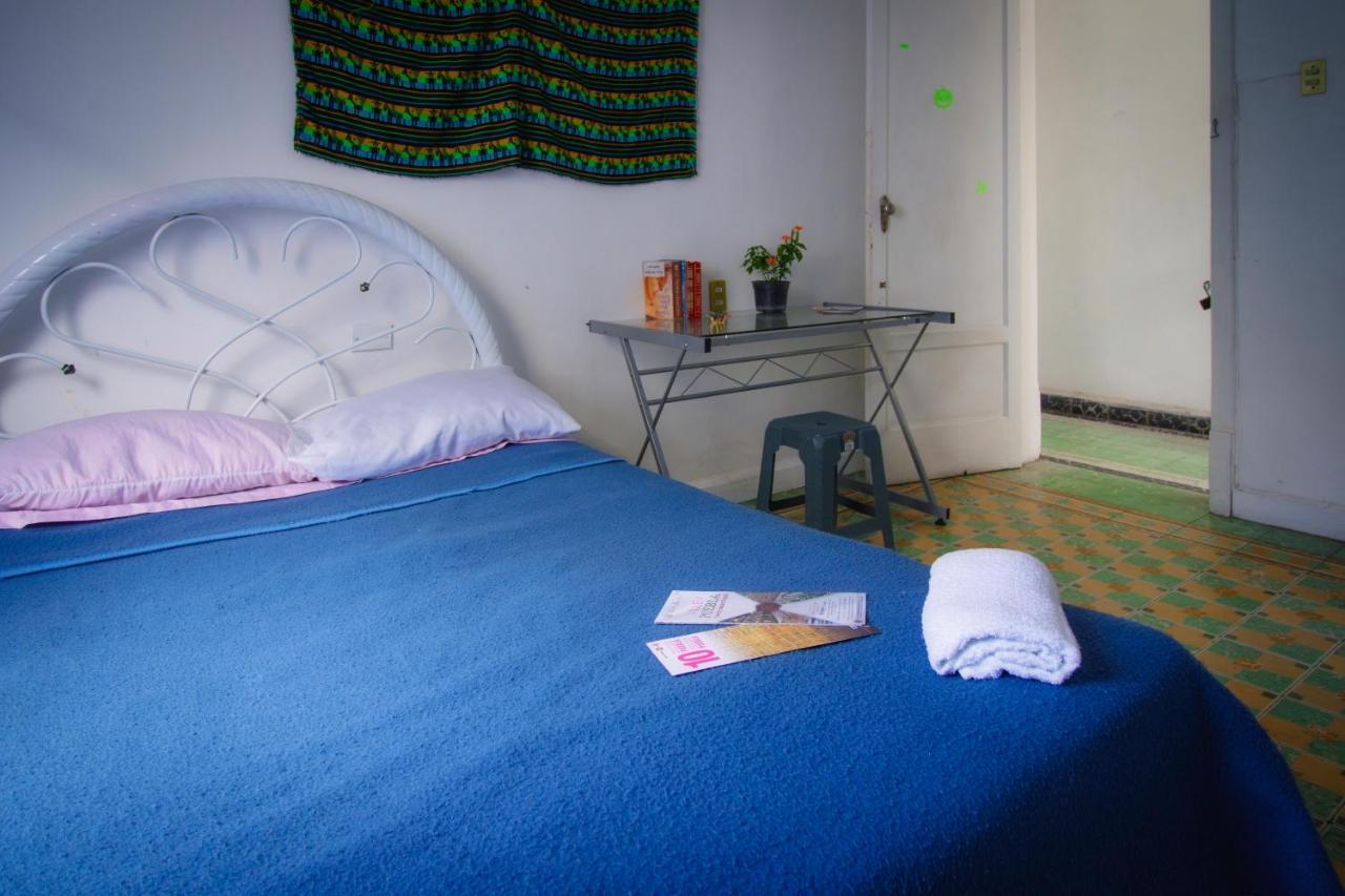 Hostal Azul Puebla Barrio El Alto Bagian luar foto