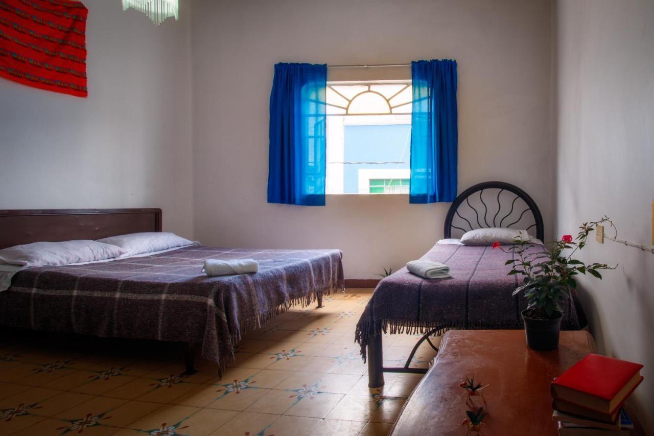 Hostal Azul Puebla Barrio El Alto Bagian luar foto